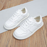 Wind Board Shoes Women 2024 Spring And Autumn New Soft Bottom Women's Shoes Lace Up Small White Shoes Women Fashion Light Casual Shoes