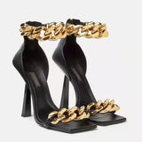 Breakj 2023 New Chain High-Toe Sandals Designer
