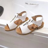 toe Hook loop sandals female 2019 new Summer shoes women Fashion Square heel Temperament wild Student Casual ladies