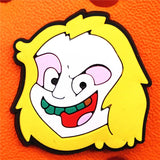 Shoe Buckle Charms PVC Scary Clown Skeleton Chainsaw Luminous Shoes Decorations fit Christmas Cosplay Party Kids