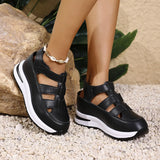 Breakj Lady Hollowed Out Casual Sandals Wearing The New Summer 2025 Summer Thick Bottom Of The Raised