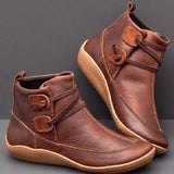 Breakj Women's Shoes 2023 British Style Workwear Shoes Martin Boots Ladies Large Size Short Boots Women's Fashion Casual Shoes Women