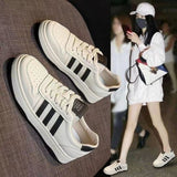 Breakj Appearance Level Summer Women's Single Shoes Versatile De Training Shoes Comfortable Platform Wear Light Small White Shoes Four Seasons Regular College