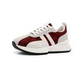 Breakj Korean Version Of Forrest Gump Shoes Female Spring 2025 New Student Running Sports Versatile High Dad Shoes