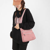 Women Nylon Crossbody Shoulder Bag Fashiobn Casual Ladies Waterproof Light Storage Messenger