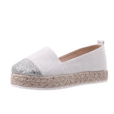 Breakj Quality Good Large Size Fisherman Shoes Female 2023 New Casual Set Foot Single Shoe