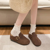 Breakj Shoes Baotou Half Slippers Women's Spring 2025 New Leisure Fashion Trend With Thick Soles Half Drag Women's