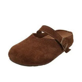 Breakj But Timeless Shallow Single Shoes Women Soft Flat Bottom Pregnant Women Anti-Slip Grandmother Shoes Casual Commute Wearing Ballet