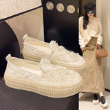 Breakj Fragrant Fisherman Shoes Fashion Fish Scales Lazy Shoes In The Spring Of 2025 New Women's Casual Women's Singles