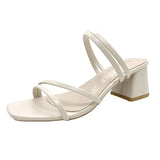 2021 Sexy Sandals Straps Cross-shoes Black Shoes for Women Clogs with Heel Women's Womens Wedges Summer Heels Med