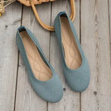 Breakj Size Single Shoe Female Spring Autumn New Style Round Head Cover Foot Lazy Person One Foot Pedal Casual Single Shoe