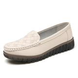 Breakj And Autumn New Bean Shoes For Women In Middle-Aged And Elderly Casual Flat-Soled Single-Shoe One-Legged Women's Comfortable Anti-Slip Mother