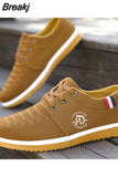 Men's Canvas Shoes Lightweight Sports Shoes Summer Men Mesh Breathable Vulcanized Shoe Lace Up Man Sneakers Working