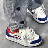 Breakj And Winter Fashion Small White Shoes Women's Board Shoes Cat Cute Trend Shoes Platform Lightweight Breathable Heighten Student