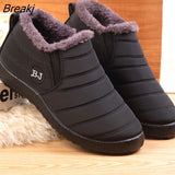 Snow Boots Women's 2022 Waterproof Ankle Boots Women Plus Size Cotton Boots Non Slip Warm Plush Women Shoes Botas