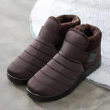 Keep Warm Winter Boots Fashion Snow Boots For Couple Winter Flats Cotton Shoes Women Lightweight Ankle Boots Botas