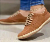 New Women Casual Shoes Lace-Up Round Head Student Sports Shoes Spring Autumn Ladies Sneakers Fashion Couple Walking