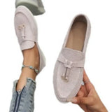 Breakj High-End Lofo Single Shoes Women's 2025 New Large-Size Small Fragrant Shoes Women's Singles