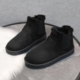 New Snow Women Boots Thickening Plus Velvet Winter Fashion Warm Short Boots Cotton Shoes Women'S Snow Boots Winter