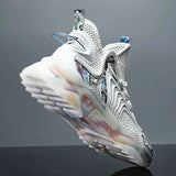 Retro Men Casual Shoes 2023 Mesh Running Shoes Men Sneakers Street Style Adult Male Sports Shoes Plus Size