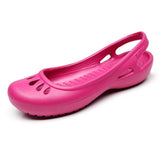 Women's fashion Clog Shoes Sandals Sweet Cute Jelly Shoes Women Casual Sandals Garden Lady Beach Plastic Shoes
