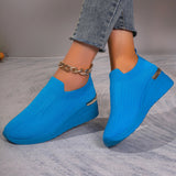 Breakj Women's Shoes In The Spring And Summer Of 2025 New Flying Mesh Shoes Children Leisure Sports Slopes And Thick-Soled Single