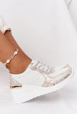 Spring Autumn Women Casual Walking Shoes Height Increasing Sport Wedge Shoes Air Cushion Comfortable Sneakers Zapatos De