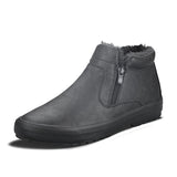 Breakj 9152 Winter Martin Boots Men's High-Help Leisure Trend With Leather Shoes Warm And Velvet Thick Cotton Shoes