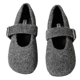 Taut Buckle With Mary Jane Shoes 2025 Autumn And Winter New Light Mouth Single Shoes Hair