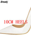 2023 New Women Pumps Patent Leather High Heels Shoes Fashion Office Shoes Stiletto Party Shoes Female Comfort Women