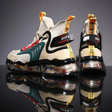Men Sneakers 2023 Breathable Non-Slip Popcorn Men Platform Casual Sneakers Male Outdoor Tennis Fashion Sport