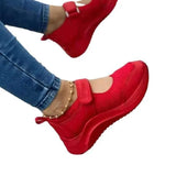 Breakj Casual Single-Shoe Women's 2023 Summer New Slope And Magic Sticker Casual Large-Size Sports Women's