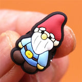 Holiday Croc Charms Cute Baby Santa Claus Christmas Tree Glove Designer Shoe Accessories JIBZ Original Clogs