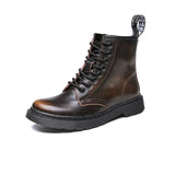 Women Boots Classic Genuine Leather Shoes Women Autumn Winter Boots Leather Punk Ankle Botas Mujer Fur Winter Chaussures
