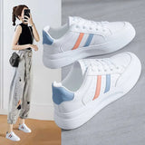 Breakj White Shoes Female Spring 2024 New Korean Version Of Versatile Female Student Platform Shoes Casual Sports Shoes Women's Shoes