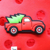 PVC Croc Shoe Charms NEW Socks Scarf Hat Tractor Cup Positive Infinity Shoes Decorations for Jibz Kids Party Gifts