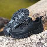 Men Winter Snow Boots Waterproof Casual Sports Shoes Warm Men's Boots Large Size Outdoor Low Top Hiking Boots Work