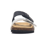 2023 New Summer Women Beach Cork Slippers Casual Double Buckle Clogs Slides Non-slip Outside