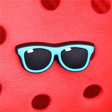 PVC Shoe Buckle Accessories Vacation Coconut Tree/Cactu Shoes Decoration Jibz for Croc Charms Bracelets Kids Gifts