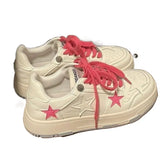 Breakj White Shoes Female Hot Style Board Shoes Comfortable And Light Breathable College Wind All Seasons Regular