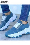 Fashion Sneakers for Women Canvas Shoes New Casual Lace-Up Women Sport Shoes Platform Shoes Large size Zapatos De