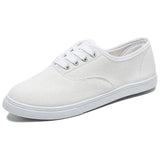 Light Sports White Shoes Women Breathable Canvas Sneakers Black Shoes for Basket Femme Ultralight Casual Sneaker