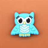 Sale 1pc Pets Series PVC Shoe Charms Cute Dog/Fish/Owl Shoe Accessories Shoe Buckle Decorations Fit Croc JIBZ Kid's