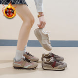 Breakj Korean Version Of The New Dad Shoes Female 2024 Winter Student Running Sports Platform Leisure Street Shot