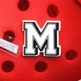 PVC Shoe Buckle Accessories DIY Combination English Alphabet Shoes Decoration Jibz for Croc Charms Bracelets Kids