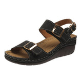 Shoes on Sale 2023 Basic Women's Sandals Summer Soft Bottom Wedges Sandalias Casual Retro Shoes for Women Zapatos