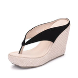 Beach Sandals Wedge Platform Thongs Slippers Flip Flops Summer Shose For Women Girls