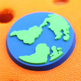 Cute Beetle Football WFH Shoe Buckle Accessories Love Your Mother Shoe Charm Decorations fit Croc Jibz Wristbands Kids