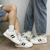 Breakj Wind Trend New Small White Shoes Female Platform Heighten Plate Shoes Classic Color Four Seasons Regular Autumn Hot
