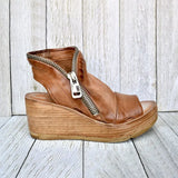 Wedges Sandals Female Buckle Strap Solid Thick Bottom Shoes Platform Hollow Out Casual Fashion Ladies Shoe 2021 Plus